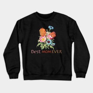 Flower Bouquet for Mother's Day Crewneck Sweatshirt